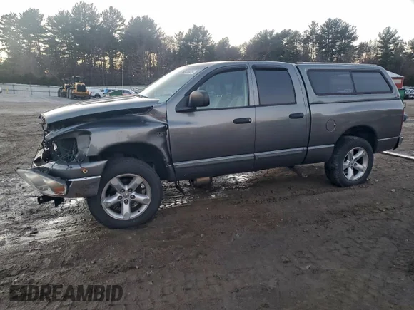 ✅ 2006 Dodge 1500 SLT • VIN: 1D7HU18296S585909 • Lot: 95876925. Listed on Copart with 114,878 mi. Free auction sales archive from the USA and detailed vehicle history report at DreamBid. Image 1.