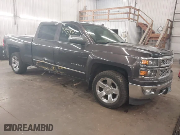 ✅ 2014 Chevrolet Silverado 1500 LTZ • VIN: 3GCUKSEJ5EG296189 • Лот: 42941946. Опубликован ранее на IAAI с пробегом 196 524 миль. Бесплатный доступ к архиву аукционных продаж из США и подробный отчёт об истории автомобиля на DreamBid. Изображение 1.