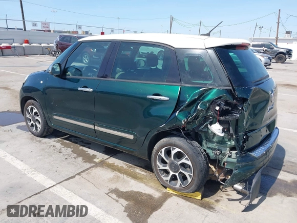 ✅ 2014 FIAT 500L Lounge • VIN: ZFBCFACH6EZ022092 • Lot: 44495087. Wystawiony na IAAI z przebiegiem 155 642 mil. Bezpłatny archiwum sprzedaży aukcyjnych z USA i szczegółowy raport historii pojazdu na DreamBid. Zdjęcie 3.