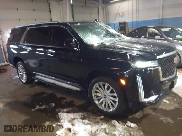 ✅ 2022 Cadillac Escalade ESV Premium Luxury • VIN: 1GYS4KKL4NR204815 • Лот: 44079984. Опубліковано раніше на IAAI з пробігом 94 656 миль. Безкоштовний доступ до архіву аукціонних продажів зі США та докладний звіт про історію автомобіля на DreamBid. Зображення 1.