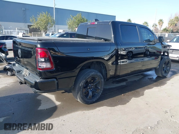 ✅ 2021 Ram 1500 Lone Star • VIN: 1C6RREFT9MN532245 • Lot: 44265847. Wystawiony na IAAI z przebiegiem 56 701 mil. Bezpłatny archiwum sprzedaży aukcyjnych z USA i szczegółowy raport historii pojazdu na DreamBid. Zdjęcie 4.