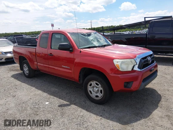 ✅ 2015 Toyota Tacoma • VIN: 5TFTX4CN2FX054293 • Lot: 45409095. Listed on IAAI with 101,657 mi. Free auction sales archive from the USA and detailed vehicle history report at DreamBid. Image 1.