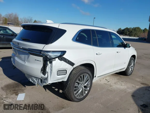 ✅ 2025 Buick Enclave Avenir • VIN: 5GAEVCRS5SJ107024 • Lot: 41150505. Listed on IAAI with 727 mi. Free auction sales archive from the USA and detailed vehicle history report at DreamBid. Image 4.