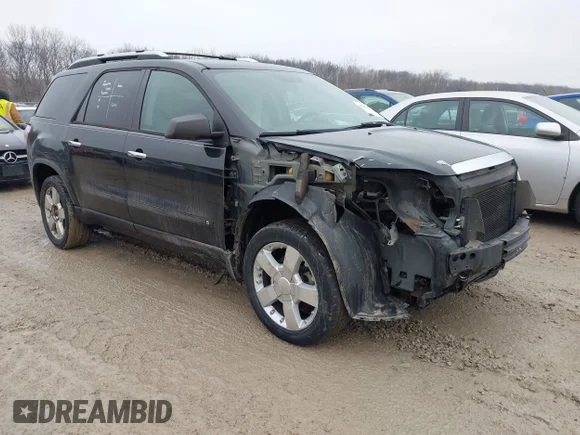 ✅ 2009 GMC Acadia SLE1 • VIN: 1GKER13D59J166672 • Лот: 44408103. Опубликован ранее на IAAI с пробегом 188 818 миль. Бесплатный доступ к архиву аукционных продаж из США и подробный отчёт об истории автомобиля на DreamBid. Изображение 1.
