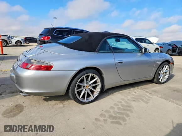 ✅ 2002 Porsche 911 • VIN: WP0CA29972S652984 • Lot: 77566995. Listed on Copart with 71,488 mi. Free auction sales archive from the USA and detailed vehicle history report at DreamBid. Image 3.