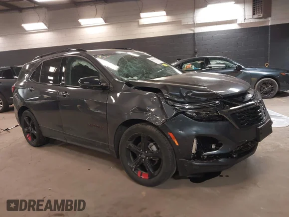 ✅ 2022 Chevrolet Equinox Premier • VIN: 3GNAXXEV4NS244688 • Lot: 44696380. Wystawiony na IAAI z przebiegiem 34 300 mil. Bezpłatny archiwum sprzedaży aukcyjnych z USA i szczegółowy raport historii pojazdu na DreamBid. Zdjęcie 1.