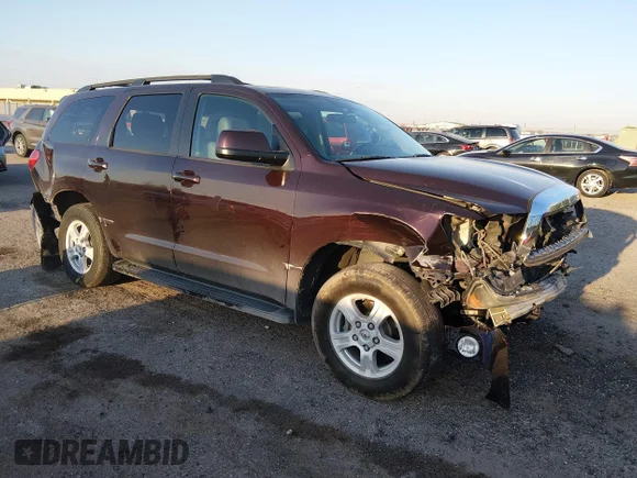 ✅ 2013 Toyota Sequoia SR5 • VIN: 5TDZY5G13DS044539 • Lot: 44677038. Listed on IAAI with 221,875 mi. Free auction sales archive from the USA and detailed vehicle history report at DreamBid. Image 1.