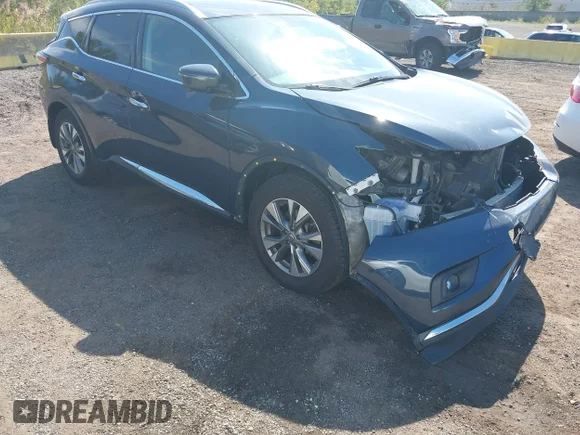 ✅ 2018 Nissan Murano S • VIN: 5N1AZ2MH3JN169953 • Lot: 43174243. Wystawiony na IAAI z przebiegiem 100 784 mil. Bezpłatny archiwum sprzedaży aukcyjnych z USA i szczegółowy raport historii pojazdu na DreamBid. Zdjęcie 1.