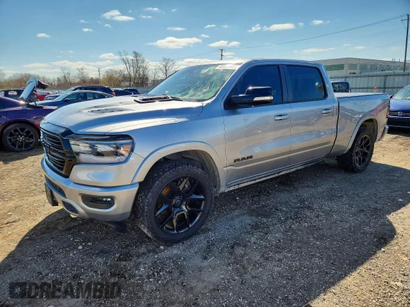 ✅ 2022 Ram 1500 Laramie • VIN: 1C6SRFRT7NN102895 • Лот: 48838666. Опубликован ранее на Copart с пробегом 72 327 миль. Бесплатный доступ к архиву аукционных продаж из США и подробный отчёт об истории автомобиля на DreamBid. Изображение 1.