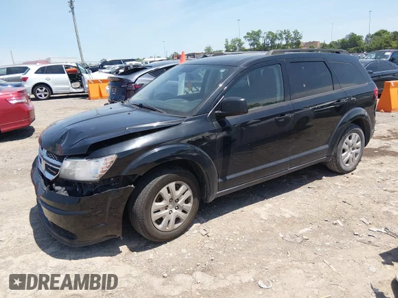 ✅ 2017 Dodge Journey SE • VIN: 3C4PDCAB6HT698925 • Lot: 45287827. Wystawiony na IAAI z przebiegiem 146 756 mil. Bezpłatny archiwum sprzedaży aukcyjnych z USA i szczegółowy raport historii pojazdu na DreamBid. Zdjęcie 2.