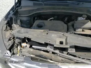 2018 Hyundai Santa Fe 2.4L with VIN 5XYZU3LB7JG513154, listed as a Copart auction lot 71161875 with 75,398 mi miles and Salvage title. Bid and sale history available at DreamBid. Image 14.