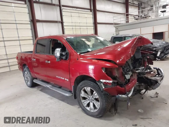 ✅ 2018 Nissan Titan SV • VIN: 1N6AA1E57JN549952 • Lot: 42550440. Wystawiony na IAAI z przebiegiem 28 200 mil. Bezpłatny archiwum sprzedaży aukcyjnych z USA i szczegółowy raport historii pojazdu na DreamBid. Zdjęcie 1.