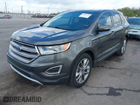 ✅ 2016 Ford Edge Titanium • VIN: 2FMPK3K94GBC49489 • Лот: 44584129. Опубліковано раніше на IAAI з пробігом 92 917 миль. Безкоштовний доступ до архіву аукціонних продажів зі США та докладний звіт про історію автомобіля на DreamBid. Зображення 2.