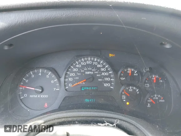 ✅ 2005 Chevrolet TrailBlazer LS • VIN: 1GNDS13S052224340 • Лот: 44712016. Опубліковано раніше на IAAI з пробігом 196 471 миль. Безкоштовний доступ до архіву аукціонних продажів зі США та докладний звіт про історію автомобіля на DreamBid. Зображення 7.