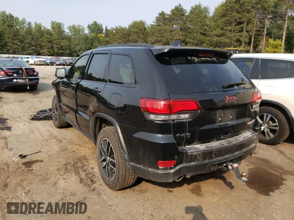 ✅ 2018 Jeep Grand Cherokee Trailhawk • VIN: 1C4RJFLG9JC417021 • Лот: 59572542. Опубликован ранее на Copart с пробегом 48 794 миль. Бесплатный доступ к архиву аукционных продаж из США и подробный отчёт об истории автомобиля на DreamBid. Изображение 3.