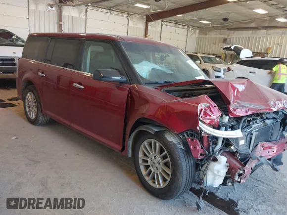 ✅ 2018 Ford Flex SEL • VIN: 2FMHK6C80JBA10718 • Лот: 45250060. Опубликован ранее на IAAI с пробегом 98 534 миль. Бесплатный доступ к архиву аукционных продаж из США и подробный отчёт об истории автомобиля на DreamBid. Изображение 1.