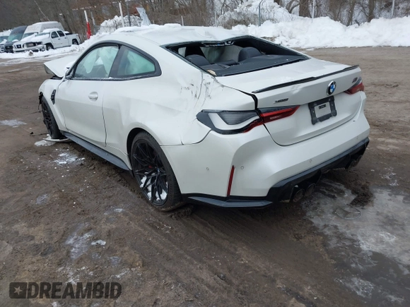✅ 2024 BMW M4 Competition xDrive • VIN: WBS43AZ02RCP24309 • Lot: 44231546. Wystawiony na IAAI z przebiegiem Nie podano. Bezpłatny archiwum sprzedaży aukcyjnych z USA i szczegółowy raport historii pojazdu na DreamBid. Zdjęcie 3.