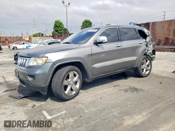 ✅ 2011 Jeep Grand Cherokee Overland • VIN: 1J4RS6GG8BC739538 • Lot: 59850006. Wystawiony na Copart z przebiegiem 98 029 mil. Bezpłatny archiwum sprzedaży aukcyjnych z USA i szczegółowy raport historii pojazdu na DreamBid. Zdjęcie 1.