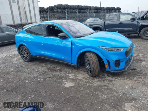 ✅ 2021 Ford Mustang Mach-E GT • VIN: 3FMTK4SX1MME02293 • Lot: 44074065. Wystawiony na IAAI z przebiegiem 53 020 mil. Bezpłatny archiwum sprzedaży aukcyjnych z USA i szczegółowy raport historii pojazdu na DreamBid. Zdjęcie 1.