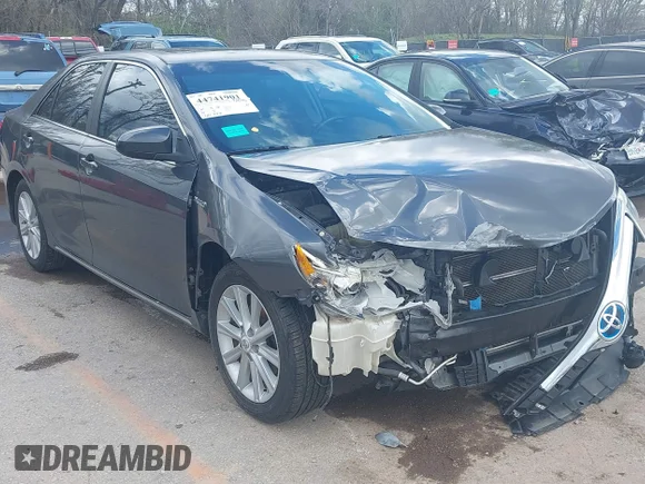 ✅ 2012 Toyota Camry XLE • VIN: 4T1BD1FK4CU007120 • Lot: 44741901. Listed on IAAI with 121,798 mi. Free auction sales archive from the USA and detailed vehicle history report at DreamBid. Image 1.