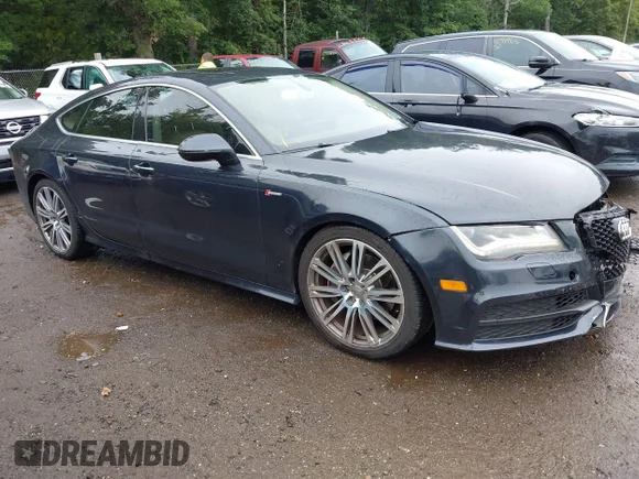 ✅ 2013 Audi A7 Prestige • VIN: WAU2GAFC0DN049507 • Lot: 43017030. Listed on IAAI with 148,462 mi. Free auction sales archive from the USA and detailed vehicle history report at DreamBid. Image 1.