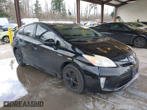 ✅ 2013 Toyota Prius One • VIN: JTDKN3DU9D5585310 • Lot: 43961792. Listed on IAAI with 203,934 mi. Free auction sales archive from the USA and detailed vehicle history report at DreamBid. Image 1.