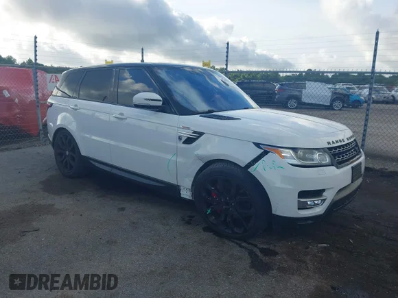 ✅ 2017 Land Rover Range Rover Sport • VIN: SALWR2FE4HA134619 • Лот: 45204119. Опубліковано раніше на IAAI з пробігом 58 586 миль. Безкоштовний доступ до архіву аукціонних продажів зі США та докладний звіт про історію автомобіля на DreamBid. Зображення 1.