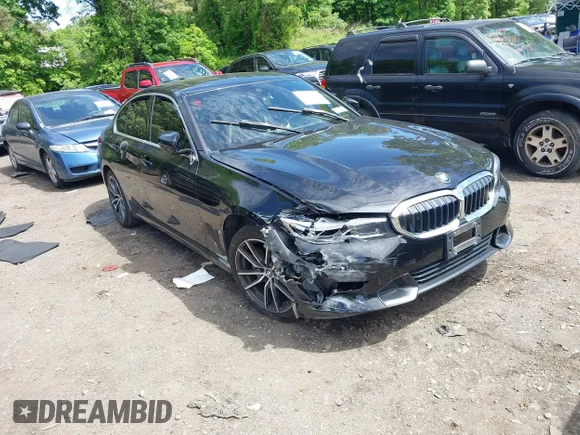 ✅ 2020 BMW 3 Series 330i xDrive • VIN: 3MW5R7J08L8B29761 • Lot: 45188801. Listed on IAAI with 51,655 mi. Free auction sales archive from the USA and detailed vehicle history report at DreamBid. Image 1.