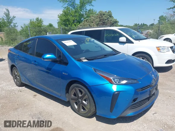 ✅ 2019 Toyota Prius LE • VIN: JTDKARFU5K3085889 • Лот: 45202955. Опубліковано раніше на IAAI з пробігом 168 356 миль. Безкоштовний доступ до архіву аукціонних продажів зі США та докладний звіт про історію автомобіля на DreamBid. Зображення 1.