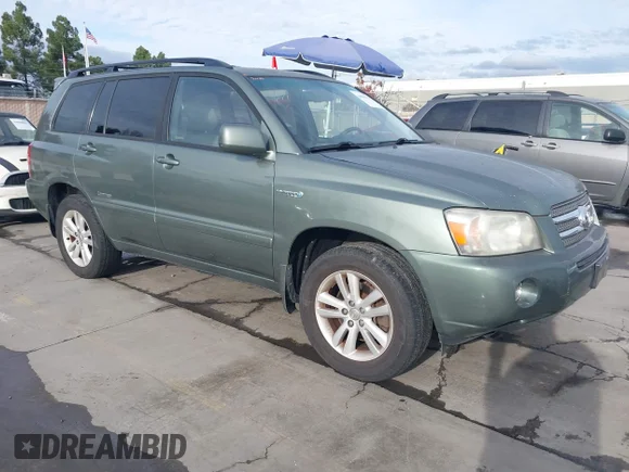 ✅ 2007 Toyota Highlander w/3rd Row • VIN: JTEEW21A470034570 • Lot: 44008316. Listed on IAAI with 269,829 mi. Free auction sales archive from the USA and detailed vehicle history report at DreamBid. Image 1.