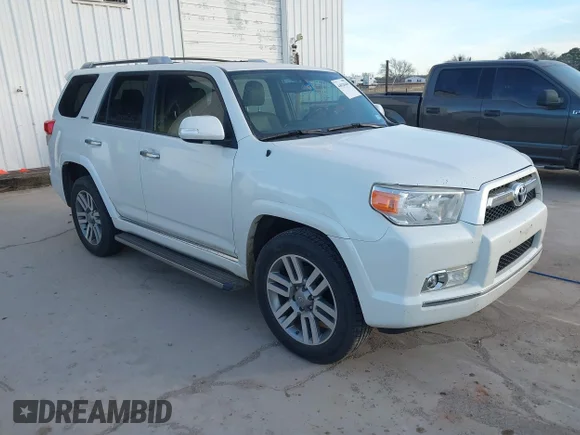 ✅ 2011 Toyota 4Runner Limited • VIN: JTEBU5JR0B5057243 • Lot: 44020449. Listed on IAAI with 252,711 mi. Free auction sales archive from the USA and detailed vehicle history report at DreamBid. Image 1.