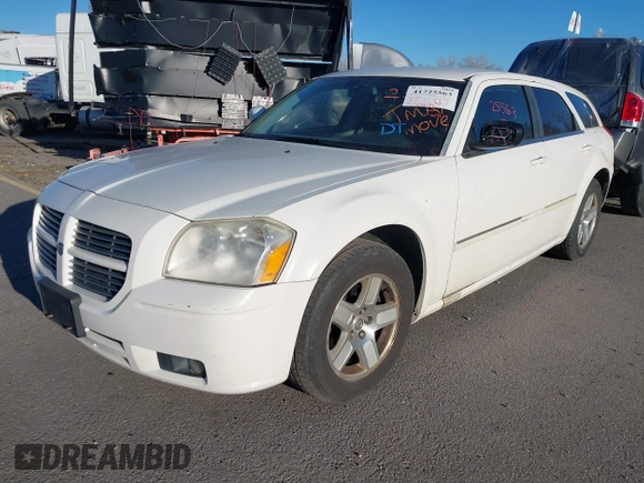 ✅ 2007 Dodge Magnum • VIN: 2D4FV47V97H736125 • Lot: 41725563. Wystawiony na IAAI z przebiegiem 117 836 mil. Bezpłatny archiwum sprzedaży aukcyjnych z USA i szczegółowy raport historii pojazdu na DreamBid. Zdjęcie 2.