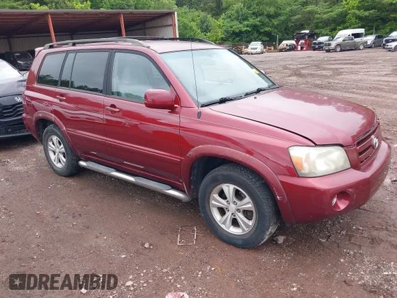 ✅ 2007 Toyota Highlander • VIN: JTEGD21A770170836 • Lot: 45053053. Listed on IAAI with 180,916 mi. Free auction sales archive from the USA and detailed vehicle history report at DreamBid. Image 1.