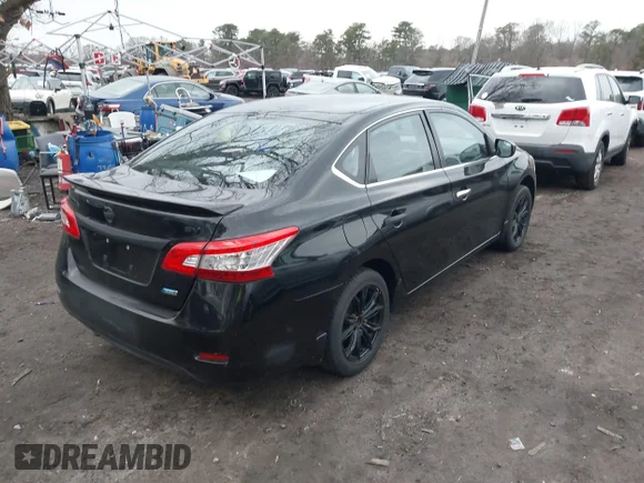 ✅ 2013 Nissan Sentra SV • VIN: 3N1AB7AP9DL650413 • Lot: 44717790. Listed on IAAI with 126,617 mi. Free auction sales archive from the USA and detailed vehicle history report at DreamBid. Image 4.