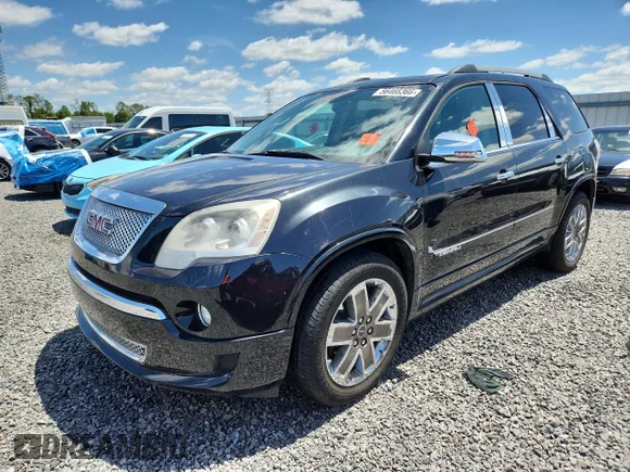 ✅ 2011 GMC Acadia Denali • VIN: 1GKKRTED0BJ281441 • Lot: 56466366. Wystawiony na Copart z przebiegiem 115 963 mil. Bezpłatny archiwum sprzedaży aukcyjnych z USA i szczegółowy raport historii pojazdu na DreamBid. Zdjęcie 1.