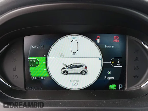 ✅ 2019 Chevrolet Bolt EV LT • VIN: 1G1FY6S00K4114734 • Lot: 44650616. Wystawiony na IAAI z przebiegiem 49 051 mil. Bezpłatny archiwum sprzedaży aukcyjnych z USA i szczegółowy raport historii pojazdu na DreamBid. Zdjęcie 7.