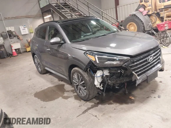 ✅ 2020 Hyundai Tucson Sport • VIN: KM8J3CAL2LU272631 • Lot: 43608783. Listed on IAAI with 34,297 mi. Free auction sales archive from the USA and detailed vehicle history report at DreamBid. Image 1.