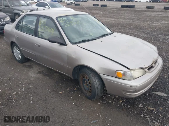 ✅ 1999 Toyota Corolla LE • VIN: 2T1BR12E2XC132416 • Lot: 44909798. Listed on IAAI with Not provided. Free auction sales archive from the USA and detailed vehicle history report at DreamBid. Image 1.