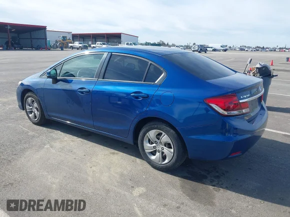 ✅ 2013 Honda Civic LX • VIN: 19XFB2F56DE265649 • Lot: 44392240. Wystawiony na IAAI z przebiegiem 135 545 mil. Bezpłatny archiwum sprzedaży aukcyjnych z USA i szczegółowy raport historii pojazdu na DreamBid. Zdjęcie 3.