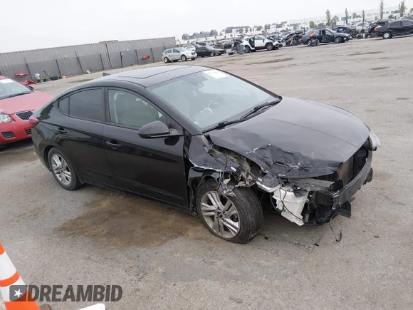 ✅ 2019 Hyundai Elantra SEL • VIN: KMHD84LF3KU860306 • Lot: 45144290. Listed on IAAI with 92,070 mi. Free auction sales archive from the USA and detailed vehicle history report at DreamBid. Image 1.