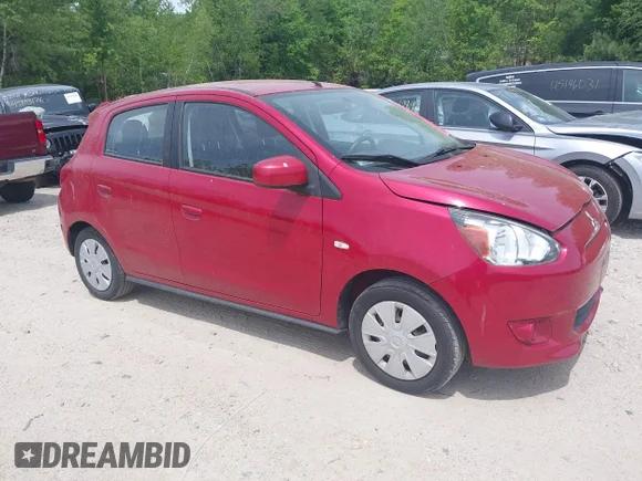 ✅ 2014 Mitsubishi Mirage DE • VIN: ML32A3HJ5EH017960 • Lot: 45195263. Listed on IAAI with 74,057 mi. Free auction sales archive from the USA and detailed vehicle history report at DreamBid. Image 1.