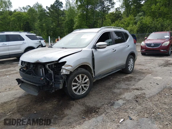 ✅ 2018 Nissan Rogue SV • VIN: 5N1AT2MT8JC764282 • Лот: 44779693. Опубликован ранее на IAAI с пробегом 154 767 миль. Бесплатный доступ к архиву аукционных продаж из США и подробный отчёт об истории автомобиля на DreamBid. Изображение 2.