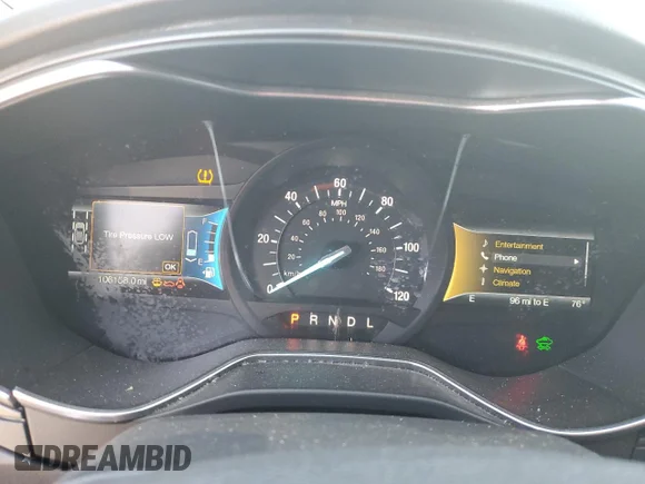 ✅ 2016 Ford Fusion Titanium Hybrid • VIN: 3FA6P0RU5GR157230 • Лот: 68265152. Опубликован ранее на Copart с пробегом 106 158 миль. Бесплатный доступ к архиву аукционных продаж из США и подробный отчёт об истории автомобиля на DreamBid. Изображение 9.