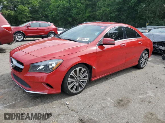 ✅ 2018 Mercedes-Benz CLA 250 • VIN: WDDSJ4GB3JN597336 • Лот: 53438446. Опубліковано раніше на Copart з пробігом 143 358 миль. Безкоштовний доступ до архіву аукціонних продажів зі США та докладний звіт про історію автомобіля на DreamBid. Зображення 1.