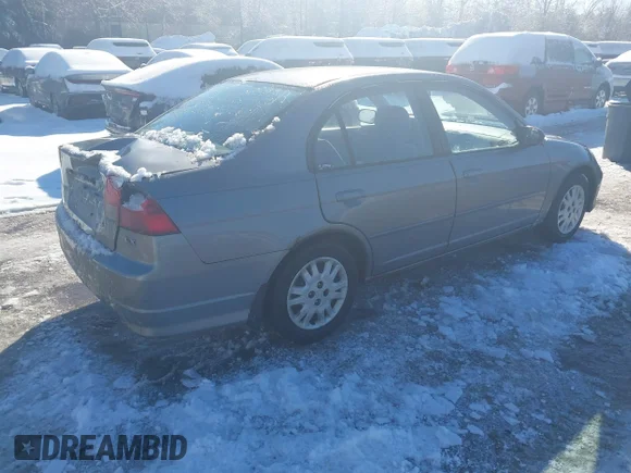 ✅ 2005 Honda Civic LX • VIN: 1HGES16575L026708 • Лот: 44533562. Опубликован ранее на IAAI с пробегом 155 378 миль. Бесплатный доступ к архиву аукционных продаж из США и подробный отчёт об истории автомобиля на DreamBid. Изображение 4.