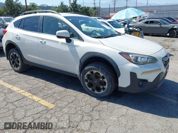 ✅ 2021 Subaru Crosstrek Premium • VIN: JF2GTAPC4M8260213 • Lot: 45307030. Listed on IAAI with 128,854 mi. Free auction sales archive from the USA and detailed vehicle history report at DreamBid. Image 1.