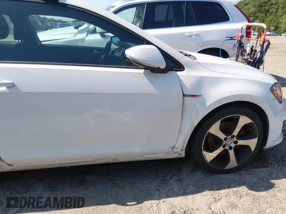 ✅ 2016 Volkswagen Golf GTI S • VIN: 3VWYT7AU2GM033817 • Lot: 45582479. Listed on IAAI with 100,358 mi. Free auction sales archive from the USA and detailed vehicle history report at DreamBid. Image 6.