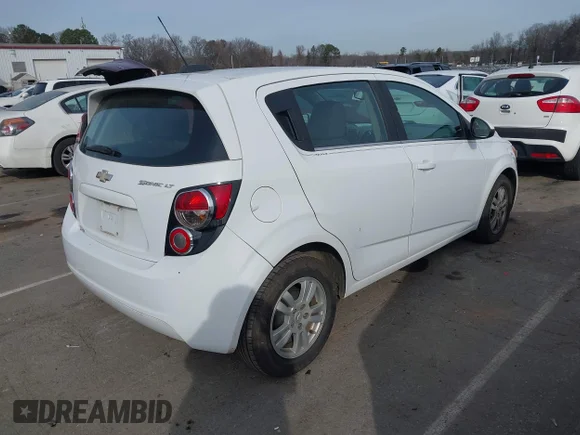 ✅ 2016 Chevrolet Sonic LT • VIN: 1G1JC6SH9G4133756 • Lot: 44120991. Listed on IAAI with 179,482 mi. Free auction sales archive from the USA and detailed vehicle history report at DreamBid. Image 4.