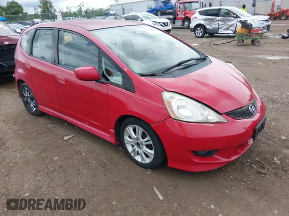✅ 2009 Honda Fit Sport • VIN: JHMGE884X9S050846 • Lot: 45381020. Listed on IAAI with 203,613 mi. Free auction sales archive from the USA and detailed vehicle history report at DreamBid. Image 1.