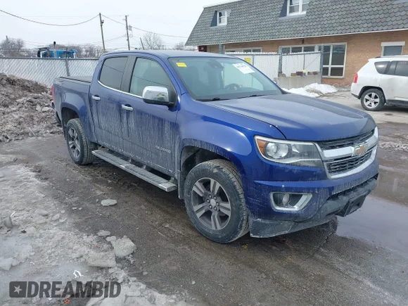 ✅ 2016 Chevrolet Colorado 4WD LT • VIN: 1GCGTCE35G1100755 • Lot: 44340928. Listed on IAAI with 230,581 mi. Free auction sales archive from the USA and detailed vehicle history report at DreamBid. Image 1.